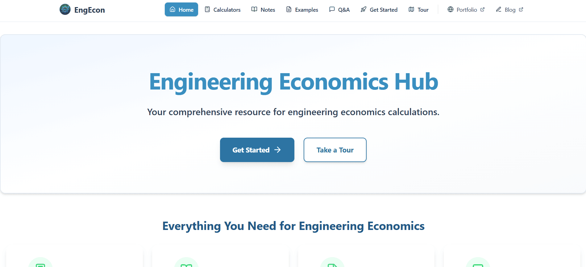 Economics Calculator